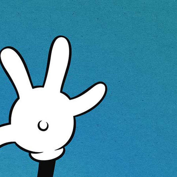 Vlies Fototapete | Mickey Hey | Größe 120 x 200 cm