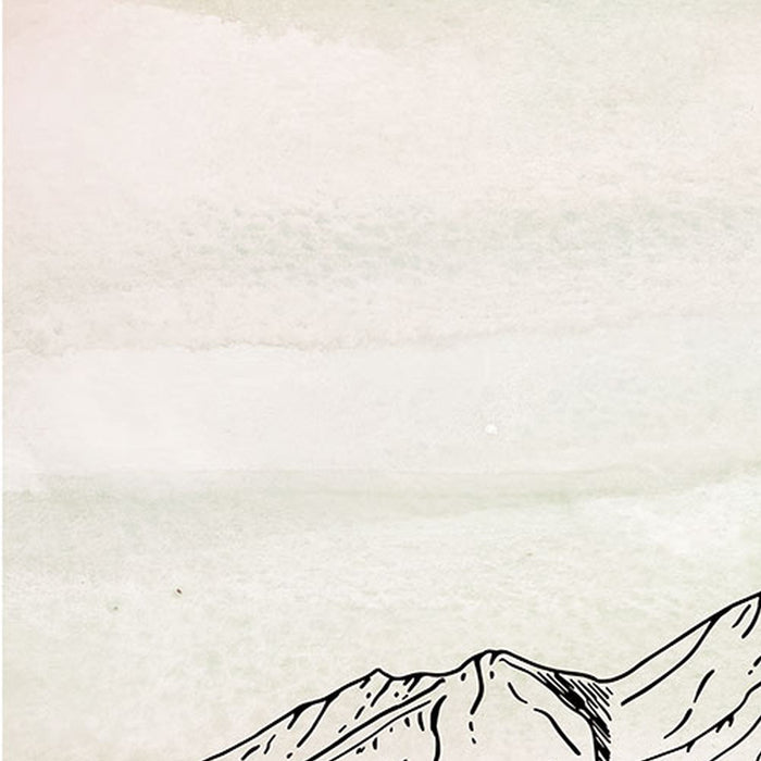 Vlies Fototapete | Backcountry | Größe 300 x 280 cm