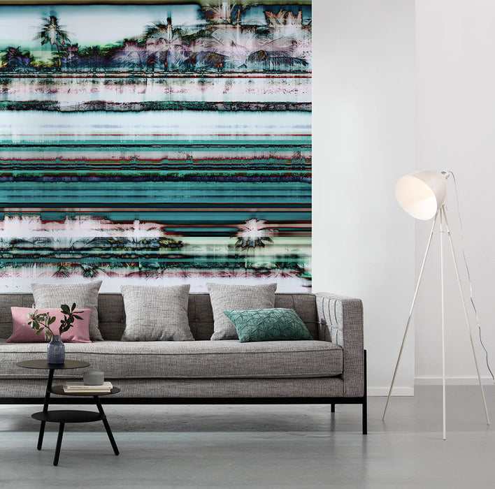 Vlies Fototapete | Miami Radio | Größe 200 x 250 cm