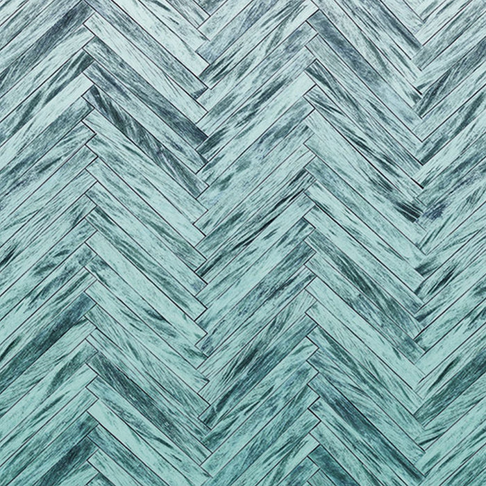 Vlies Fototapete | Herringbone Mint | Größe 400 x 250 cm