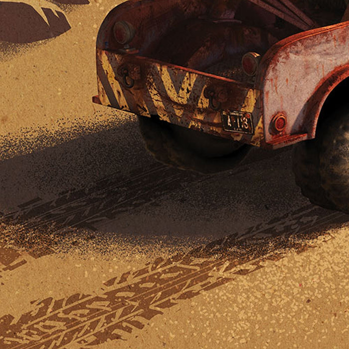 Vlies Fototapete | Cars Sundown | Größe 300 x 280 cm