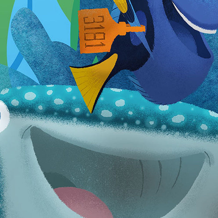 Vlies Fototapete | Finding Dory Aquarell | Größe 150 x 250 cm