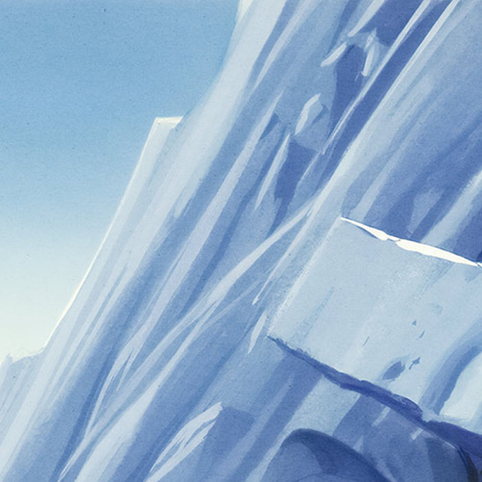 Vlies Fototapete | Star Wars Classic RMQ Hoth Echo Base | Größe 500 x 250 cm