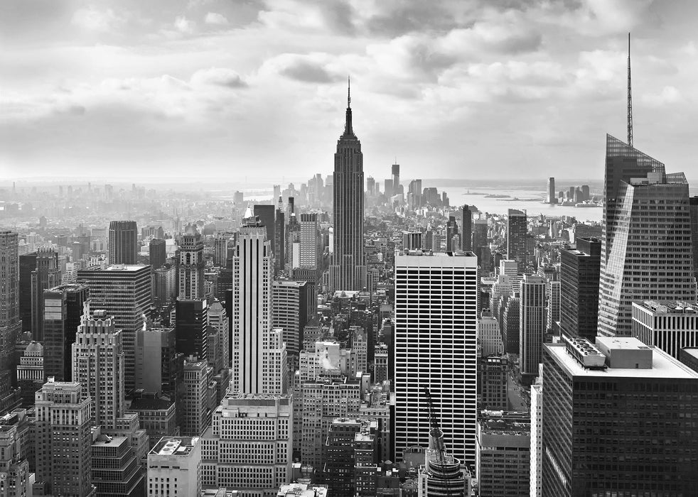 Komar | Fototapete | NYC Black And White | Größe 368 x 254 cm
