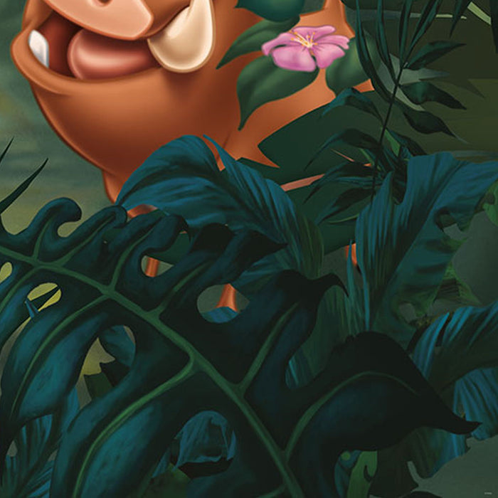 Vlies Fototapete | Lion King Hakuna Matata | Größe 350 x 280 cm