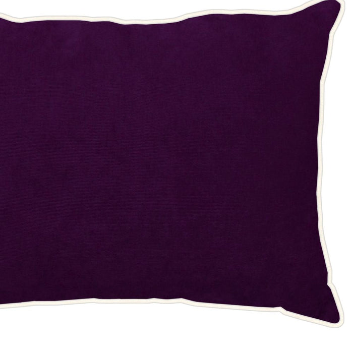 Apelt | Tahiti | Kissen | 30x40 | beere / aubergine