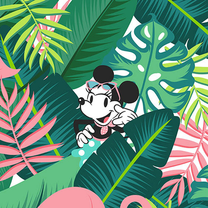 Vlies Fototapete | Minnie Tropical | Größe 200 x 280 cm
