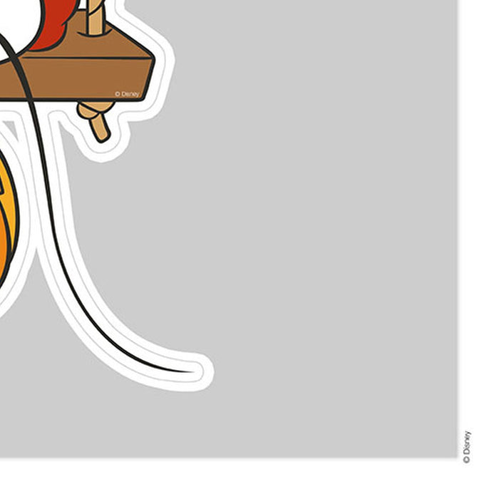 Wandtattoo | Mickey Swing  | Größe 50 x 70 cm