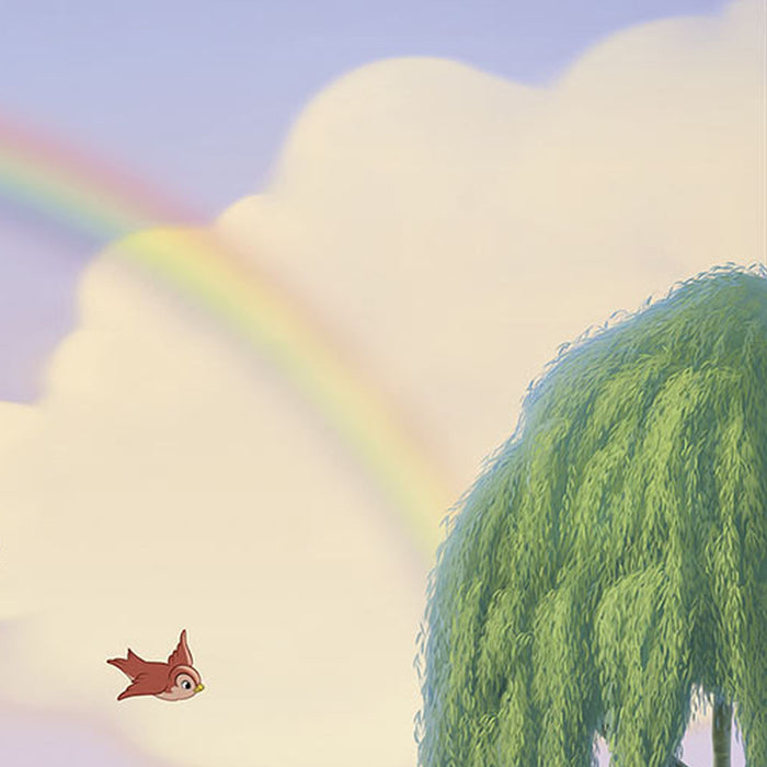 Komar | Papier Fototapete | Disney Princess Rainbow | Größe 368 x 254 cm