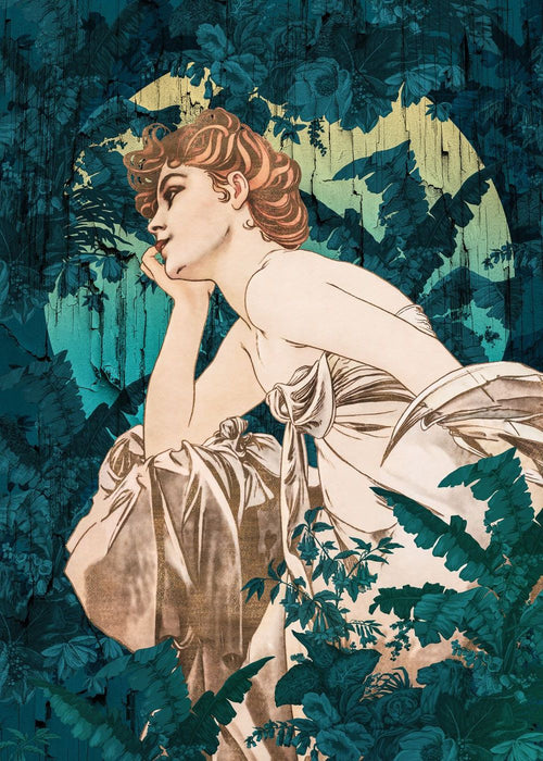 Vlies Fototapete | Songes Vert | Größe 200 x 280 cm