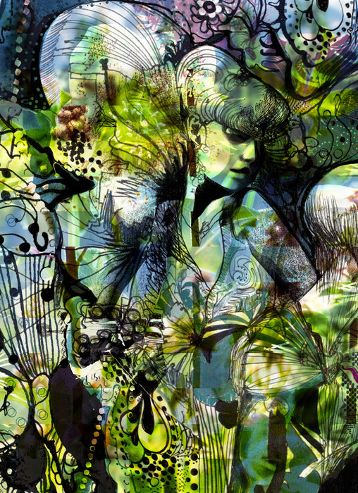 Komar | Papier Fototapete | Aphrodite´s Garden | Größe 184 x 254 cm