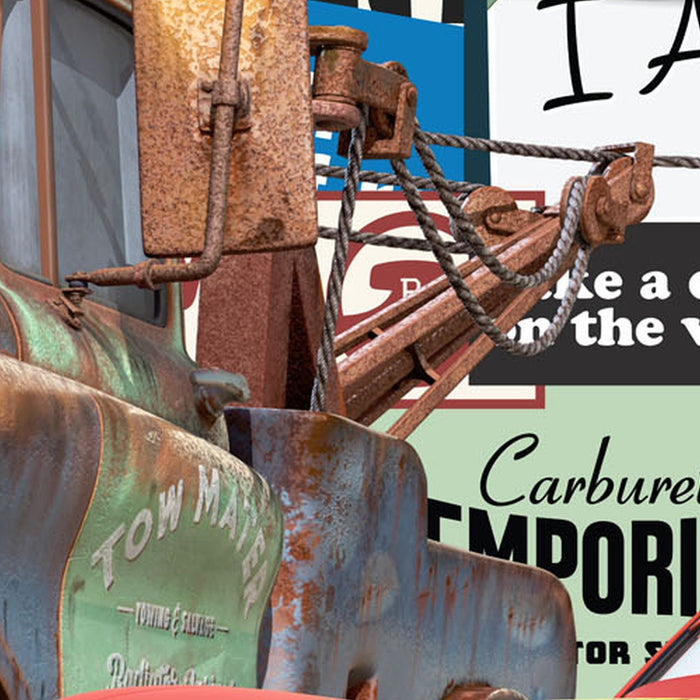 Vlies Fototapete | Cars Take The Open Road | Größe 120 x 200 cm