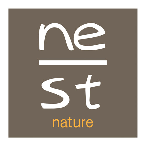 NEST NATURE | Hocker myERCOLINO ready mit 3D  Comfortsitz | Dunkelblau | Gestell Buche