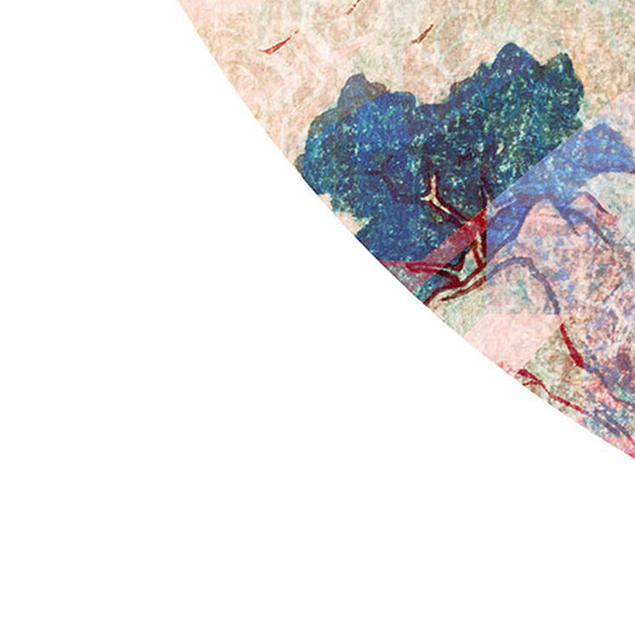 Komar | Selbstklebende Vlies Fototapete/Wandtattoo | Impression | Größe 125 x 125 cm