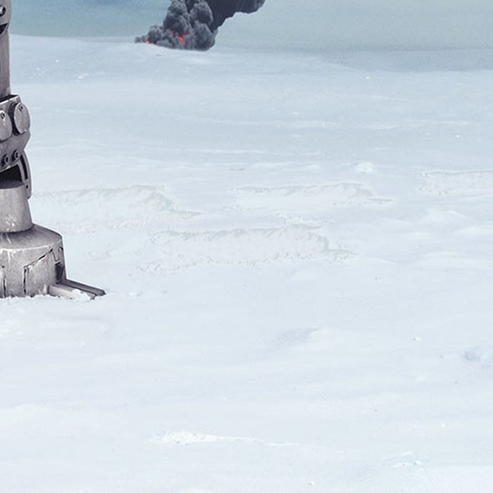 Vlies Fototapete | STAR WARS Battle of Hoth | Größe 400 x 260 cm