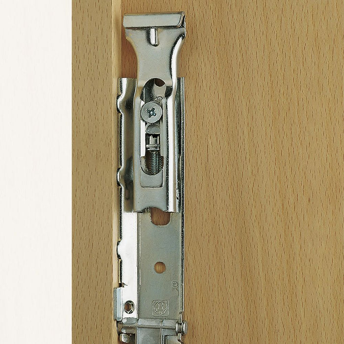 Satz von 5 set aus Levelup1 Verdeckte Haken Oberschränke Platte, Stahl, Verzinkt