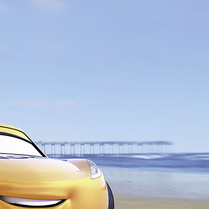 Vlies Fototapete | Cars3 Beach | Größe 100 x 250 cm