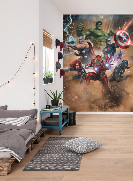 Komar | Vlies Fototapete | Avengers Superpower | Größe 200 x 280 cm