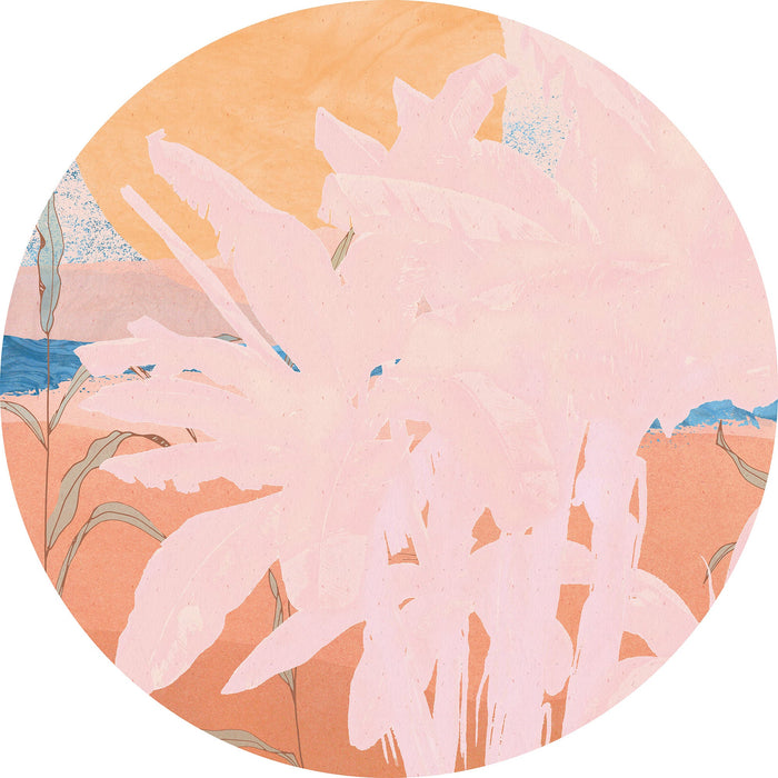 Selbstklebende Vlies Fototapete/Wandtattoo | Sun|Baked | Größe 125 x 125 cm