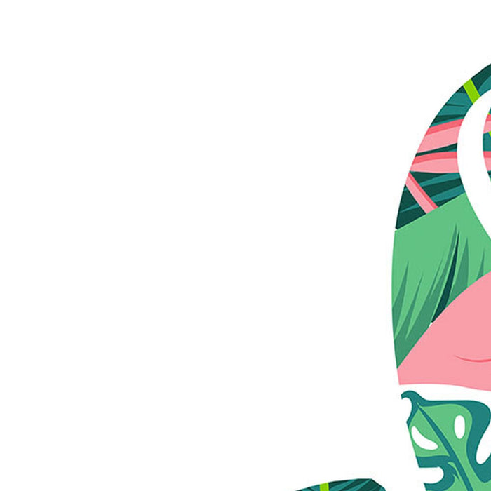 Selbstklebende Vlies Fototapete/Wandtattoo | Minnie Head | Größe 125 x 125 cm