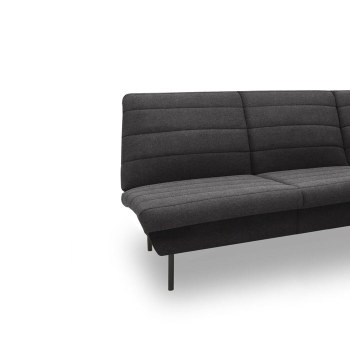 LOOKS IX Ecksofa Longchair | Sofa L-Form | Couch Polsterecke | ohne Armlehnen | Longchair rechts | attraktive Steppung | 214x168  cm