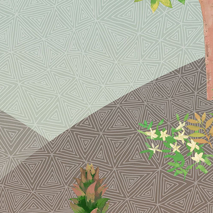 Vlies Fototapete | Persian Garden | Größe 300 x 250 cm