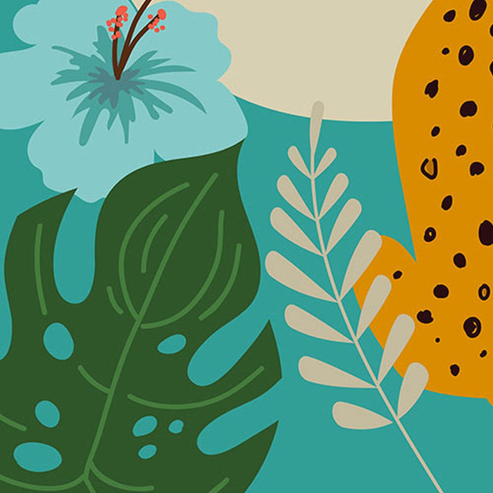 Vlies Fototapete | Jungle Rendezvous | Größe 400 x 280 cm