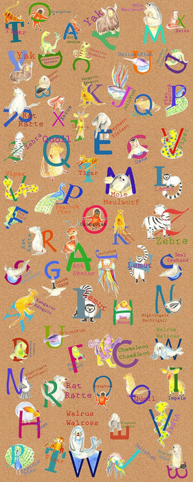 Vlies Fototapete | Animals A|Z Panel | Größe 100 x 250 cm