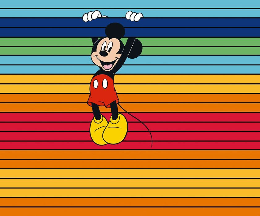 Vlies Fototapete | Mickey Magic Rainbow | Größe 300 x 250 cm
