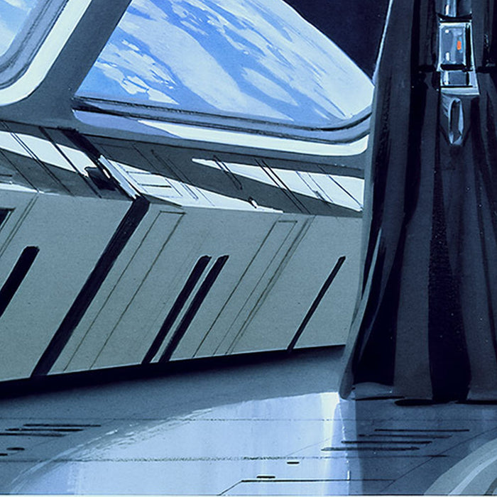 Vlies Fototapete | Star Wars Classic RMQ Stardestroyer Deck | Größe 500 x 250 cm