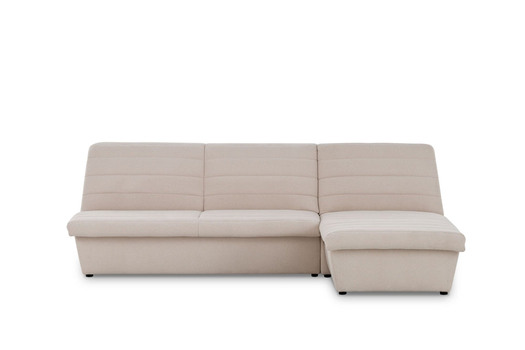 LOOKS VIII Ecksofa Longchair | Sofa L-Form | Couch Polsterecke | ohne Armlehnen | Longchair rechts | 168x274 cm