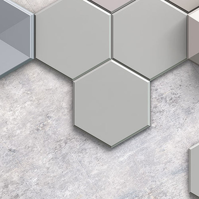 Vlies Fototapete | Hexagon Concrete | Größe 400 x 250 cm