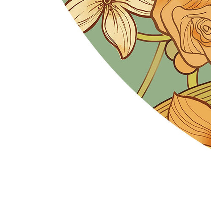 Selbstklebende Vlies Fototapete/Wandtattoo | Belle Spirit of Autumn | Größe 125 x 125 cm