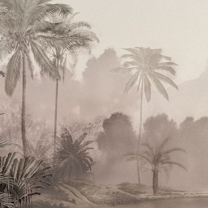 Komar | Vlies Fototapete | Lac des Palmiers  | Größe 200 x 250 cm