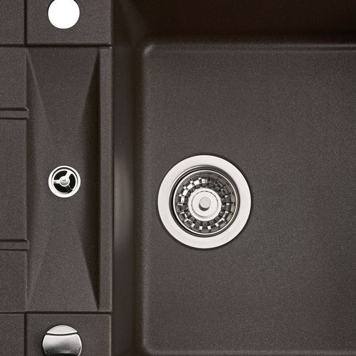 Naber | Corto 615 | Einbauspüle Küchenspüle Spülbecken | Granit espresso