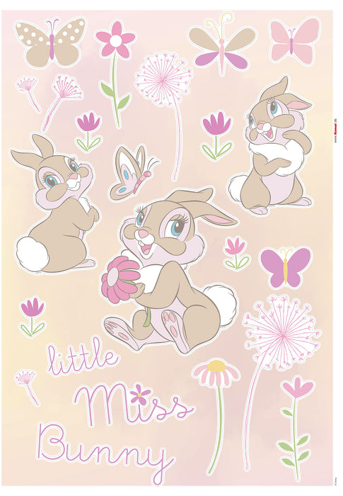 Komar | Wandtattoo | Little Miss Bunny  | Größe 50 x 70 cm