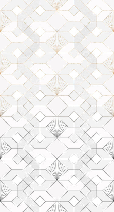 Vlies Fototapete | Coquilles Blanches | Größe 150 x 280 cm