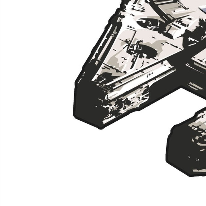 Wandtattoo | Star Wars Spaceships | Größe 100 x 70 cm