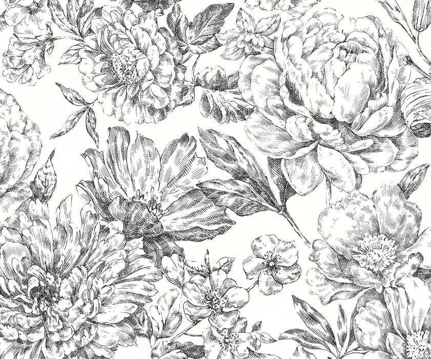 Vlies Fototapete | Flowerbed  | Größe 300 x 250 cm