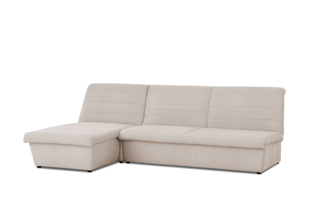 LOOKS VIII Ecksofa Longchair | Sofa L-Form | Couch Polsterecke | ohne Armlehnen | Longchair links | 168x274 cm
