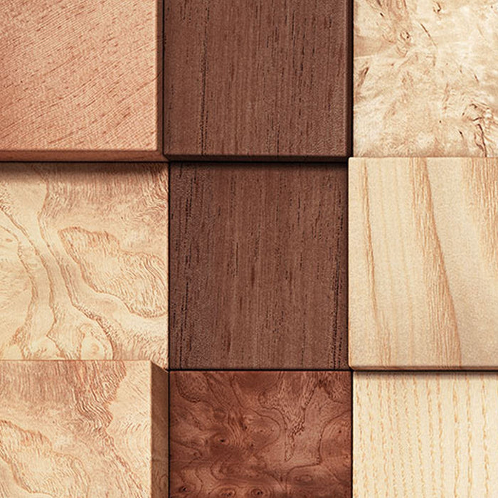 Vlies Fototapete | Lumbercheck | Größe 100 x 280 cm