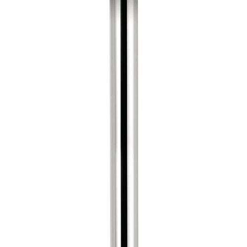 Trampolo 50 rund | Stützfuß | edelstahlfarbig | H 705 - 885 mm