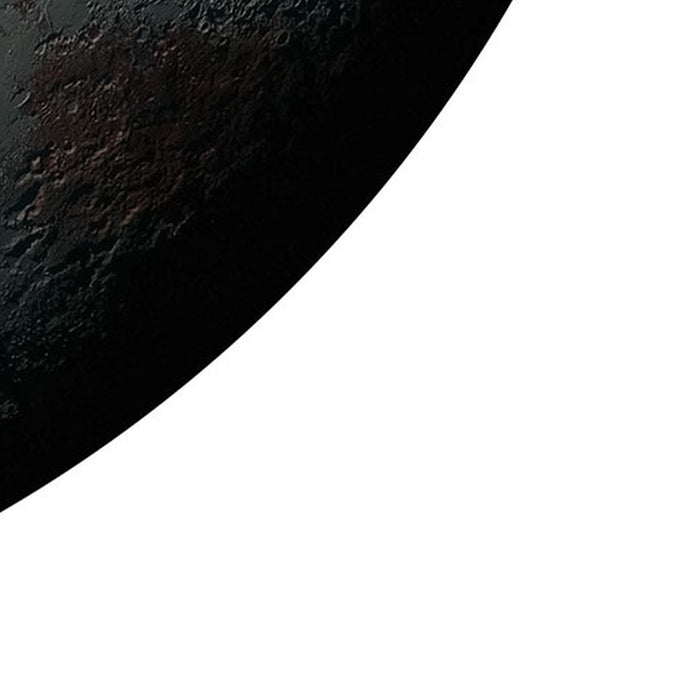 Komar | Selbstklebende Vlies Fototapete/Wandtattoo | Pluto | Größe 125 x 125 cm