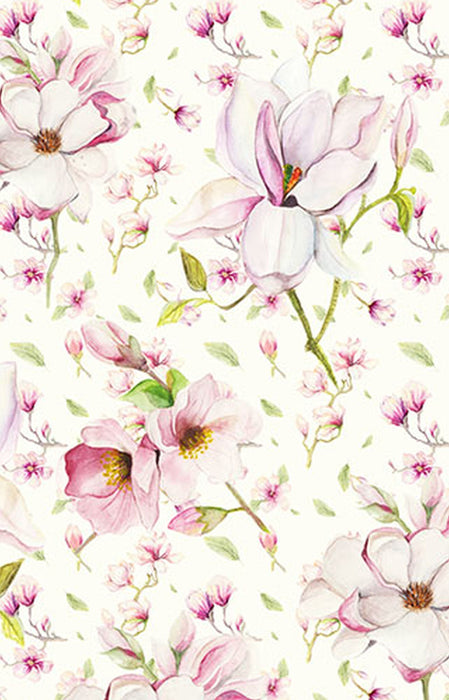 Vlies Fototapete | Magnolia Panel | Größe 100 x 250 cm