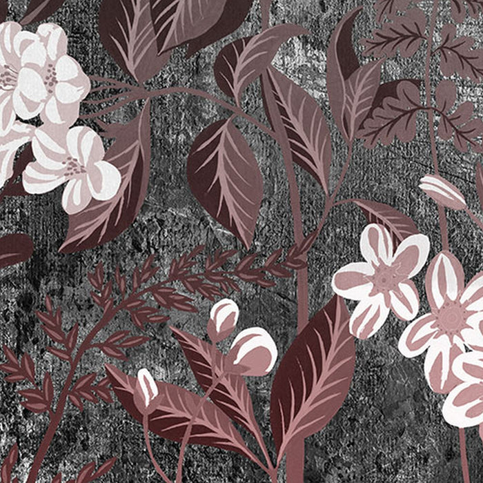 Vlies Fototapete | Moonlight Flowers  | Größe 200 x 250 cm