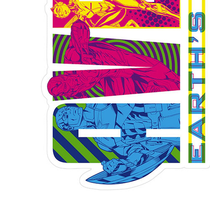 Wandtattoo | Avengers Mightiest Heroes  | Größe 100 x 70 cm