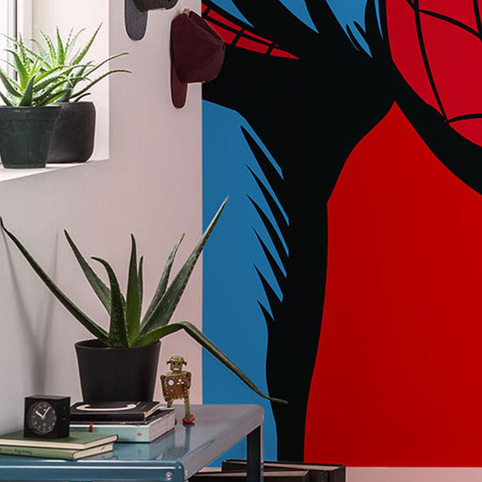 Vlies Fototapete | Marvel PowerUp Spider Man Watchout | Größe 200 x 250 cm