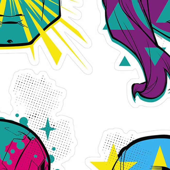 Wandtattoo | Avengers Mightiest Heroes  | Größe 100 x 70 cm