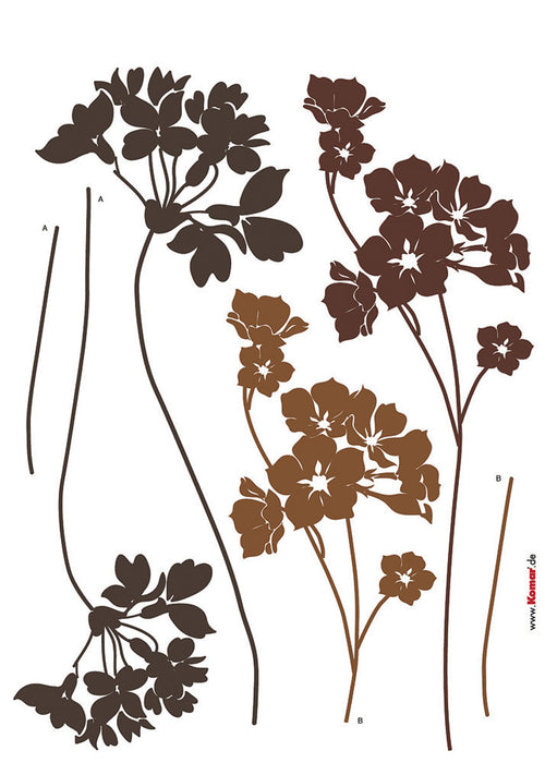 Wandtattoo | Lady´s Smock | Größe 50 x 70 cm