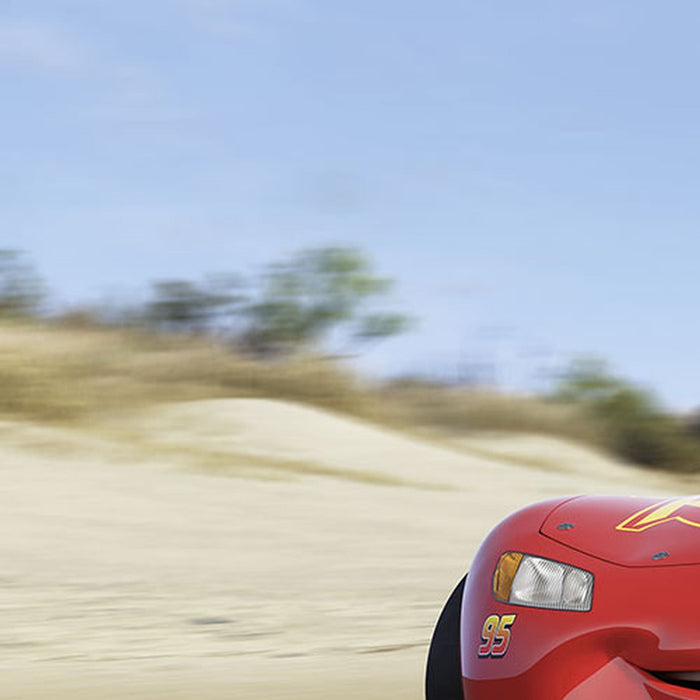 Vlies Fototapete | Cars3 Beach | Größe 100 x 250 cm